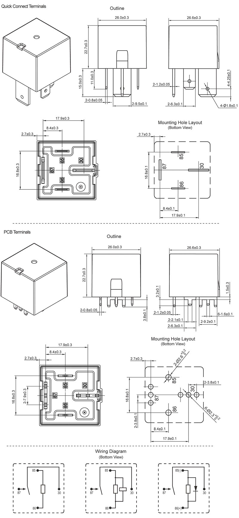 hke cma36n 12v 24vdc 1 form a contact general purpose automotive relay 2